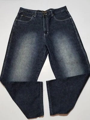 RE:VERB Vaqueros Sueltos Pierna Ancha Azul Talla Hombre 34x32 Foto 1 de 4