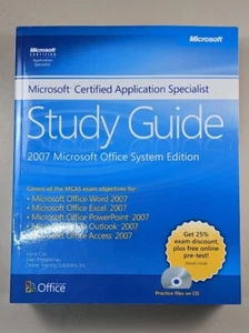 The Microsoft Certified Application Specialist Study Guide 2007 with CD - Picture 1 of 3