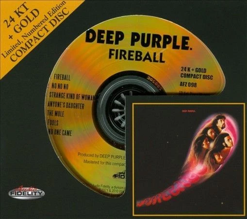 Fireball by Deep Purple (CD, Sep-2010, Audio Fidelity)
