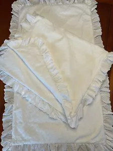 2 Ralph Lauren Cottage Hill Eyelet Embroidery King Shams French Country (2) - Picture 1 of 13