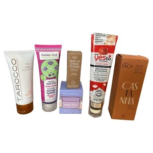 ✨ 6pc Skincare Lot Lip Mask Mud Mask Creams Scrub Cleanser Pamper Kit ✨ - Picture 1 of 9