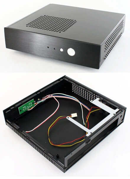 Akasa Cypher Thin-ITX Gehäuse (AK-ITX04-BK) - Bild 1 von 1