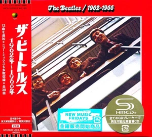 The Beatles NEW 2 CD(SHM-CD) "1962-1966" Red 2023 Edition Compilation Japan OBI - Picture 1 of 3
