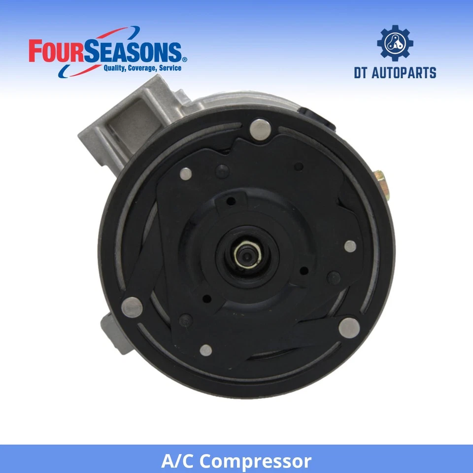Compresor de aire acondicionado para Chevrolet Cavalier 1996-2002 2,4 L L4 4 estaciones 1997 1998 1999 Foto 1 de 4