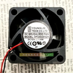 1 pcs Yonglin DFS402012H 4020 12v 1.6W 4CM cm mute cooling fan. - Picture 1 of 2