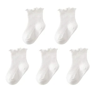 Baby Girls Socks Toddlers Ruffle Socks Frilly Socks for Toddler Girls Cute Wi... - Picture 1 of 7