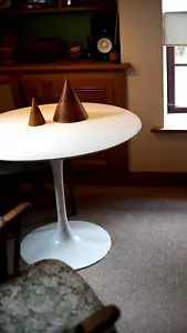 Tavolo da pranzo vintage Eero Saarinen Arkana "stile" diametro 90 cm tulipano - Foto 1 di 14