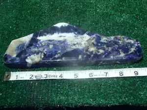 Large BLUE SODALITE SLAB 674 Grams Lapidary Rough 1.45 Lbs Pound - Picture 1 of 3