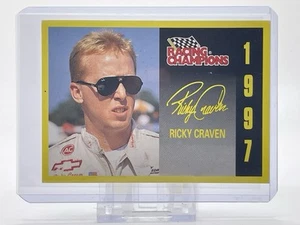 Scheda NASCAR Racing Champions 1997 Ricky Craven - Foto 1 di 2