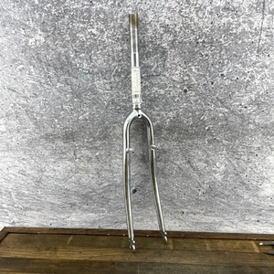 Pyramid Hybrid 700C 1in Threaded Fork Canti Touring Gravel Steel 22.2mm Unicrown - Picture 1 of 17