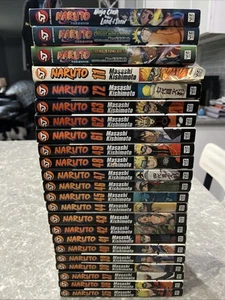 Naruto Manga 23 Bücher Lot Set Bände 11,35-49, 61-63, 72, 3 Filmbücher - Bild 1 von 13