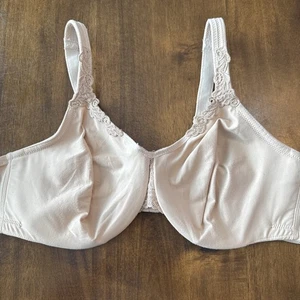 Sujetador con aros sin costuras figura ultra completa Wacoal Body 44DD beige desnudo 85814 - Imagen 1 de 9