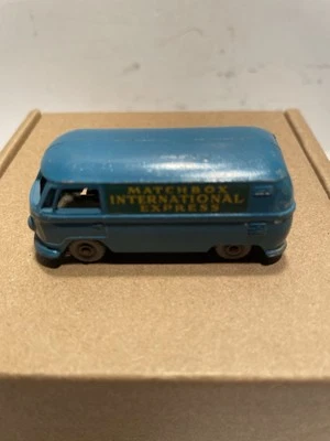 Vtg MOKO Lesney Matchbox No . 34 A2 VOLKSWAGEN Microvan 1957 England 1119 - Image 1 of 4