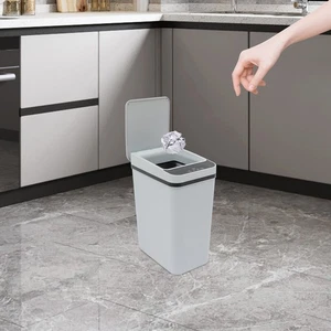 Bewegungssensor Mülleimer Automatischer Mülleimer Intelligenter Mülleimer - Bild 1 von 17
