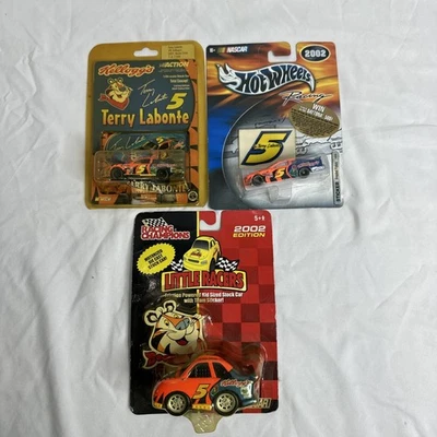 2001-2002 Mixed Lot Of 3 Terry Labonte #5 NASCAR Diecast  - Image 1 of 4