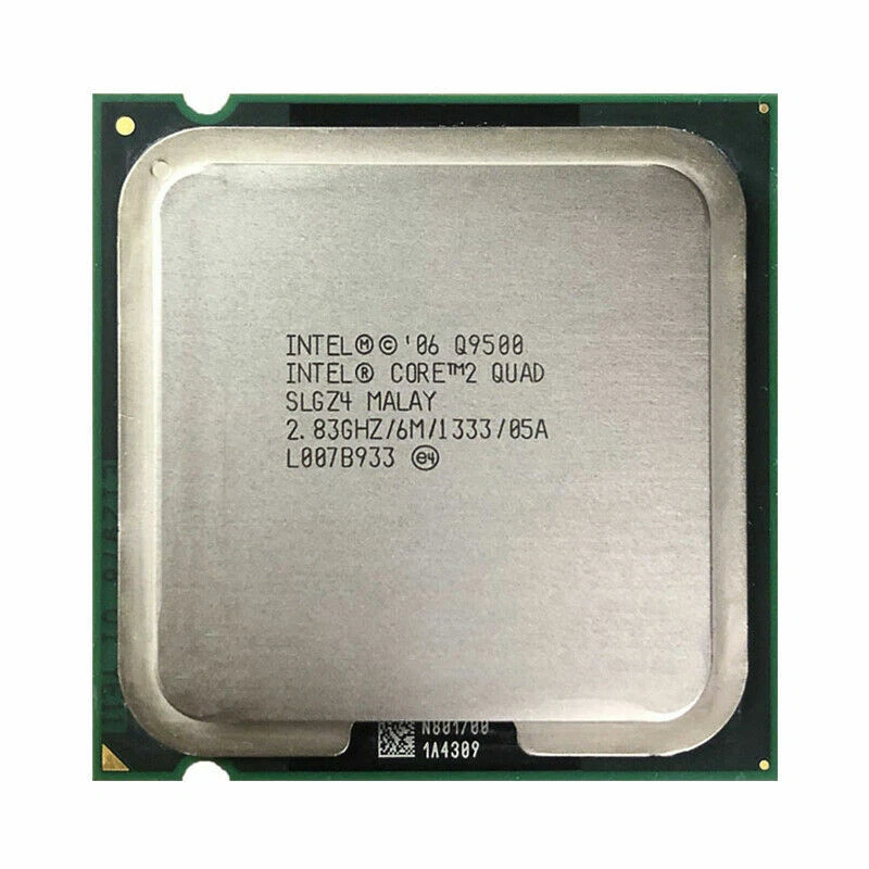 Intel Core 2 Quad Q9500 CPU Quad-Core 2.83GHz/6M/1333 SLGZ4 LGA775 CPU Processor - Bild 1 von 1