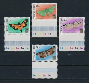 Tuvalu V 138-41 MNH, Butterflies, 1980 - Picture 1 of 1