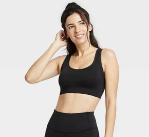 Women's Medium Support Seamless Racerback Bra - All in Motion, L - Picture 1 of 3