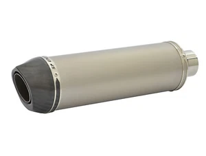 CBR600 F1-F6 Exhaust SP Diabolus Titanium Round XLS Carbon Outlet 2001-2006 - Picture 1 of 8