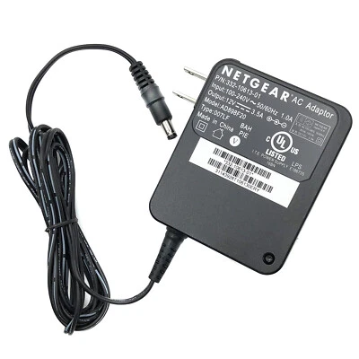 Genuine Netgear AD898F20 AC Adapter 12V 3.5A Power Supply 332-10613-01   - Image 1 of 4