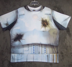 New Star Wars Shirt Adult XXXL 3XL Graphic Mandalorian Short Sleeve Casual Mens - Picture 1 of 12