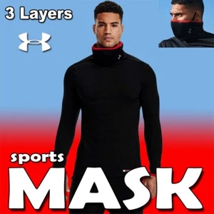 LIMITED UNDER ARMOUR PARA HOMBRE COLDGEAR MÁSCARA DEPORTIVA SIMULADA ISO-CHILL SUDADERA DE INVIERNO - Imagen 1 de 12