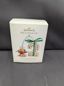 Hallmark Keepsake Ornamento Il Mio Secondo Natale 2011 Collezione Età Bambino - Foto 1 di 3