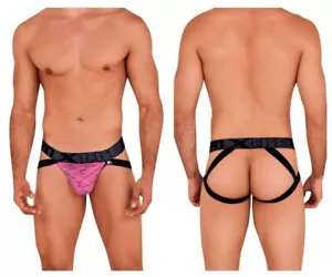 Xtremen 91099 Microfaser Mesh Jockstrap Farbe Pink - Bild 1 von 9