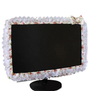Cover Monitor Screen Dust Cover Lace Computer Cover Notebook Protective Case - Picture 1 of 12