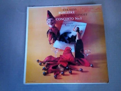 Byron Janis - Strauss Rachmaninoff LP Lm 2127 Vinyl 1957 Mono USA SD RCA - Image 1 of 4