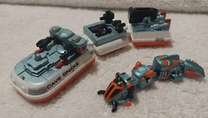 Micro Machines #5 Cave Explorers Cave Snake Ship & Barge Moray Eel Sub 1996 - Picture 1 of 5