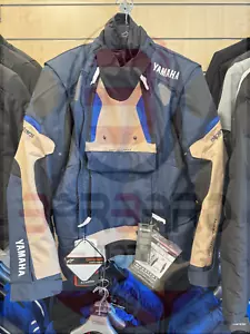 Original Alpinestars Yamaha Halo Paddock Blue Tenere Enduro Adventure Jacket - Picture 1 of 3