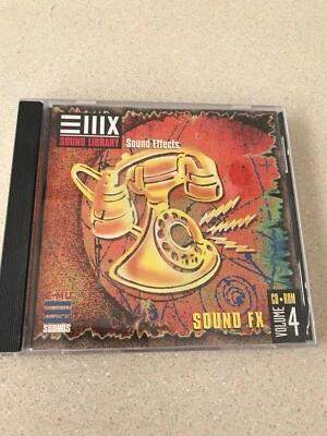 E-MU EIIX CD ROM Volumen 4 - FX DE SONIDO - Efectos de sonido Foto 1 de 3