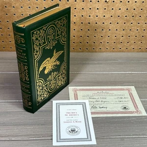 Easton Press - “The Idea of America” by Gordon S. Wood Signed First Edition VGC - Foto 1 di 14