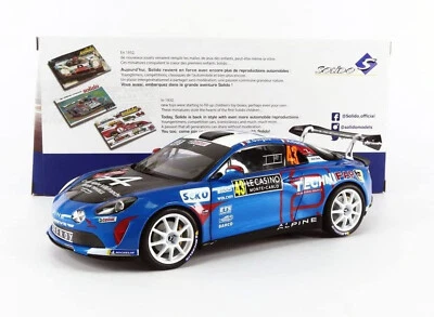 ALPINE A110 RGT #43 RALLYE MONTE CARLO 2021 GUIGOU CORIA SOLIDO S1801614 1:18 - Immagine 1 di 4