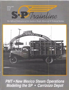 SP Trainline Magazine 43 1995 Carrizozo Depot N.M. PMT Pacific Motor Trucking - Picture 1 of 10