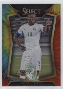 2015-16 Panini Select Tie-Dye Prizm /30 Yaya Toure #95.1