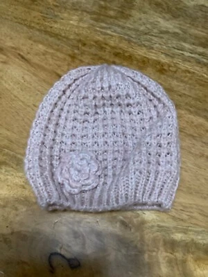 girls pink hat Age 8-12 years George - Image 1 of 4