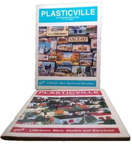 Plasticville O S model train price guide 1989 1993 lot 2 book signed Bill Nole - Picture 1 of 3
