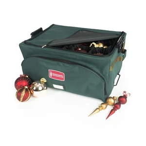 TreeKeeper Stack and Lock™ verstellbare Weihnachtsschmuck Aufbewahrungsbox für 48 - Bild 1 von 5