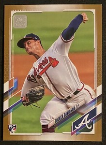 2021 Topps Tucker Davidson RC Gold Parallel #616/2021 Rookie Baseball Card #423