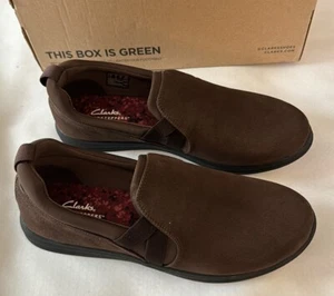 Clarks Slipper Damenschuhe 9 braune Halbschuhe - Bild 1 von 5