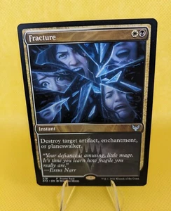 Fractura - Marco Oscuro Promo x1 Casi Nuevo Magic the Gathering 1x Paquete Promocional Strixhaven - Imagen 1 de 1