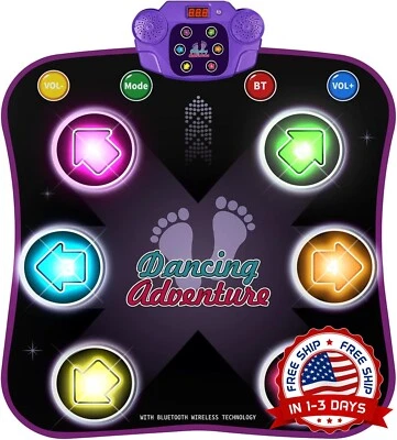 Juguetes de papel pintado de baile para niñas y niños de 3 a 12 años, tapetes de baile. Foto 1 de 4