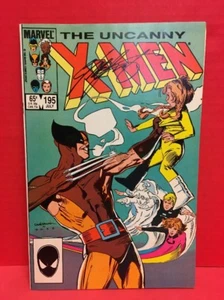 The Uncanny X-Men #195 Firmado Chris Clairmont-escritor Power Pack Cómic Wolverine - Imagen 1 de 9