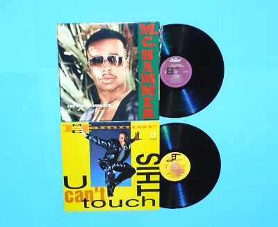 M.C. HAMMER -LET'S GET IT STARTED+ U CAN'T TOUCH THIS REMIX SINGLE---NICE!!!! - Image 1 of 4