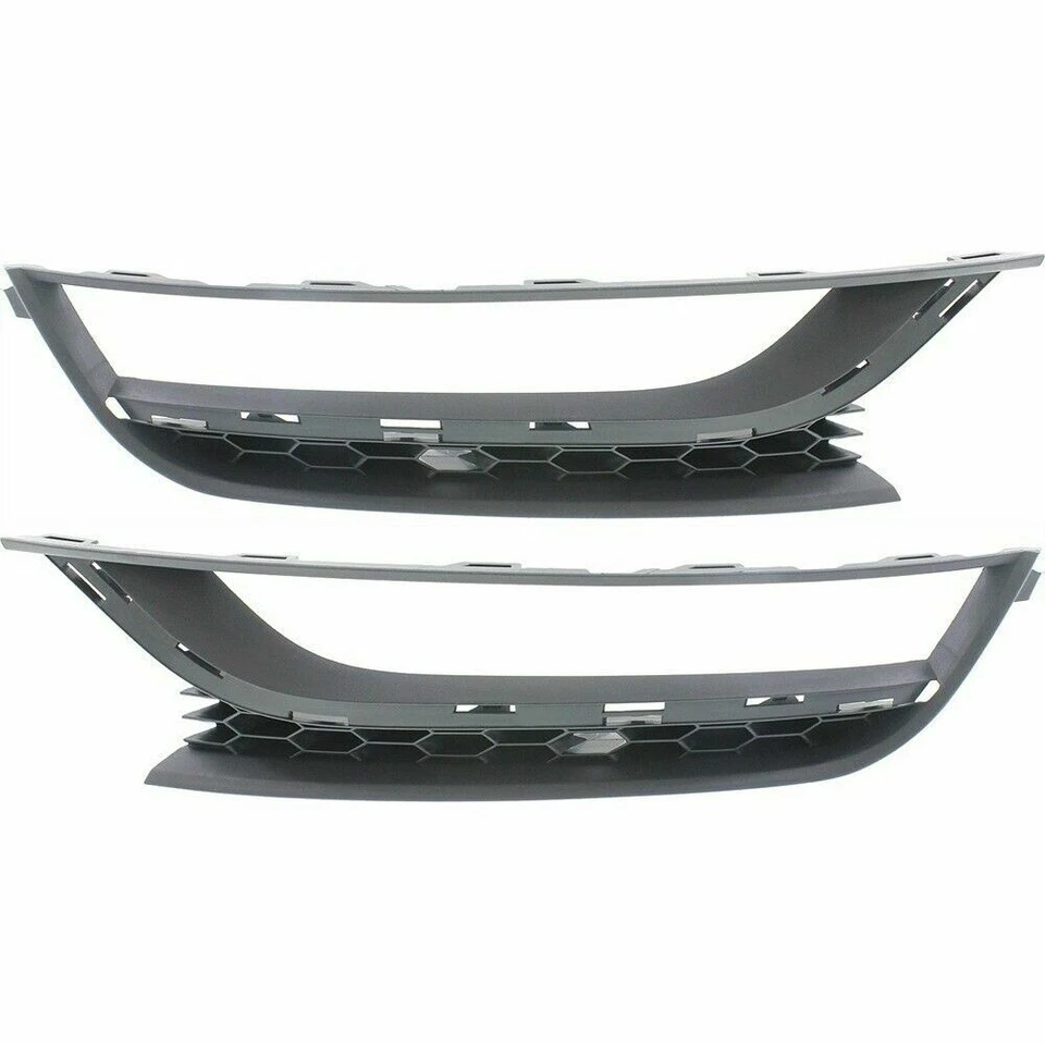 FITS FOR PASSAT 2012 2013 2014 2015 FOG LAMP COVER BEZEL RIGHT & LEFT PAIR SET - Image 1 of 1