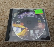 Heart of Darkness PS1 (Sony PlayStation 1, 1998) discs only, tested!