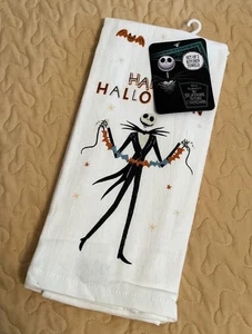 Jack Skellingtin Nightmare Before Christmas Happy Halloween 2 Küchentuch Set - Bild 1 von 9