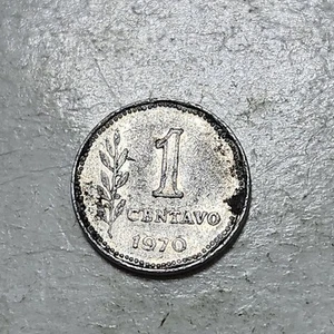 ARGENTINA ๐ฆ๐ท ONE (1) CENTAVO COIN 1970 - Picture 1 of 2